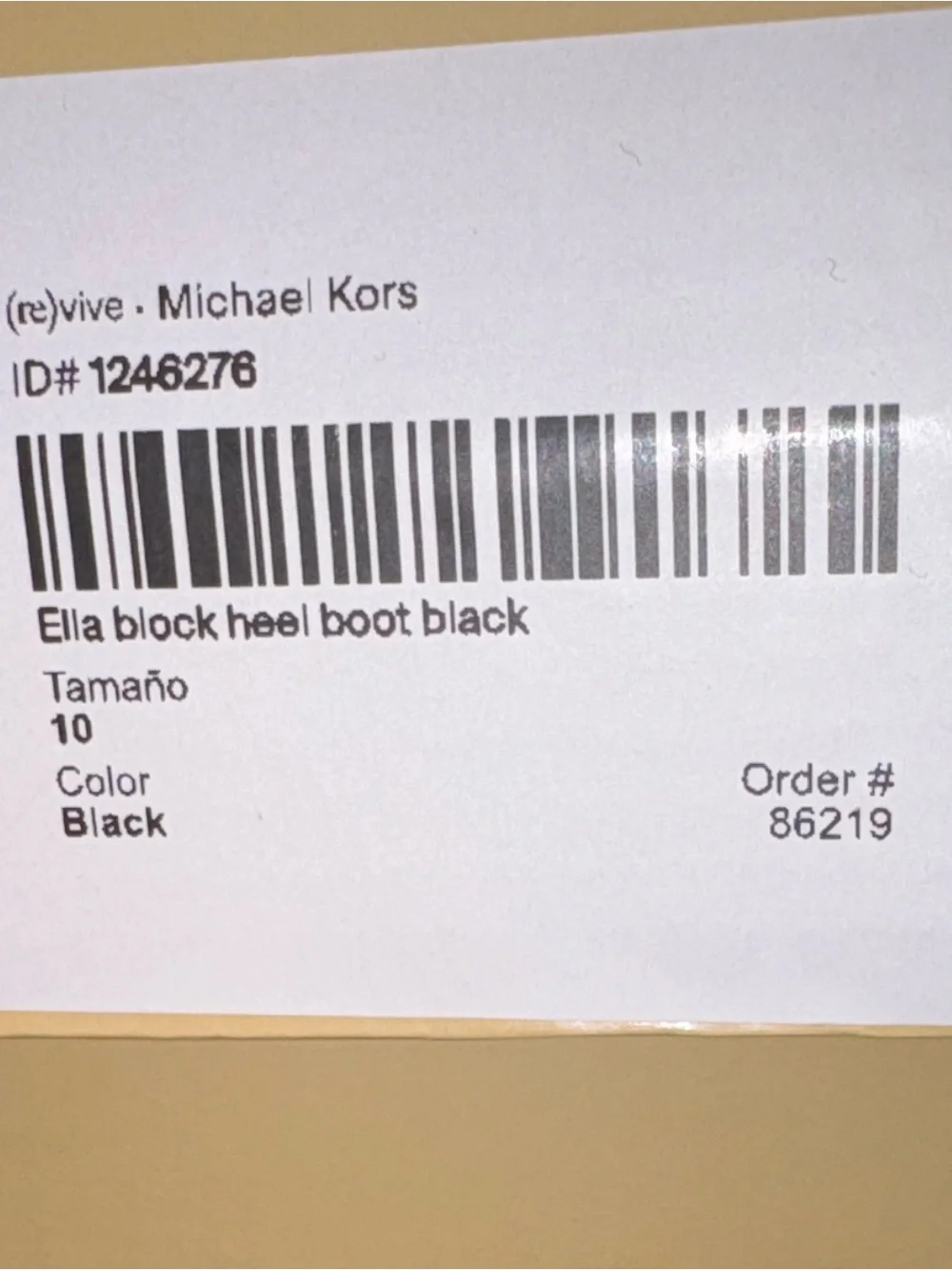 Michael Kors Black Leather Over-The-Knee Riding Boots with Gold Bit